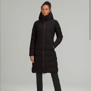 Lululemon Sleet Street Long Jacket - Black - Size : 0